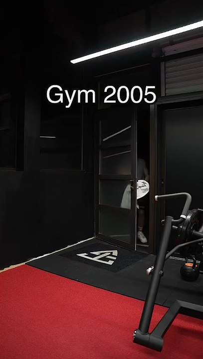 Gym then vs now 😅