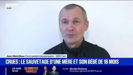 Tarn: une mère et son bébé de 18 mois sauvés des crues