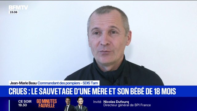 Tarn: une mère et son bébé de 18 mois sauvés des crues