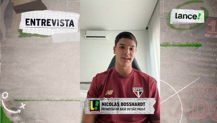 No radar europeu, Nícolas Bosshardt projeta Copinha e transição para o profissional do São Paulo em 2026