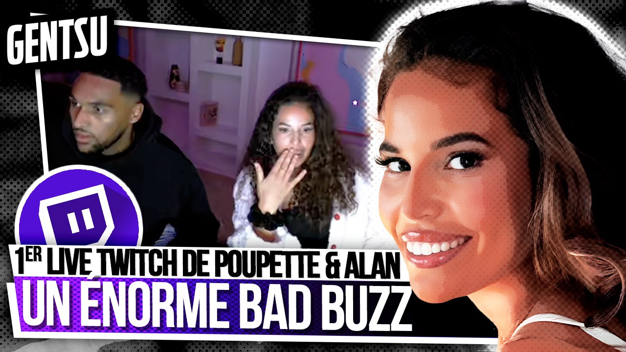 LE 1ER LIVE TWITCH DE POUPETTE fait scandale 😱