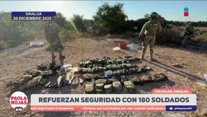 Desmantelan campamentos delictivos en Escuinapa | DPC con Paola Rojas