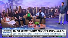 Quaest: 21% temem que POLÍTICA estrague o NATAL; psicóloga analisa
