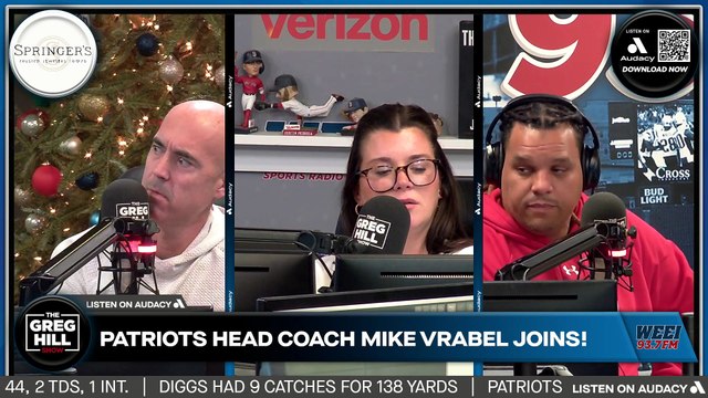A divide with Mike Vrabel and any of the NE coaching staff? HC Mike Vrabel joins and clears up the air