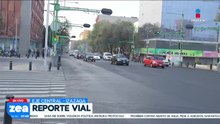 Reporte vial: Así luce esta mañana Eje Central