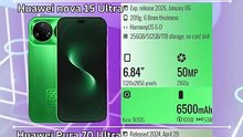Huawei Pura 80 Ultra vs Huawei nova 15 Ultra vs Huawei Pura 70 Ultra