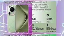 Huawei Pura 80 Ultra vs Huawei Pura 70 Ultra vs Huawei nova 15 Ultra