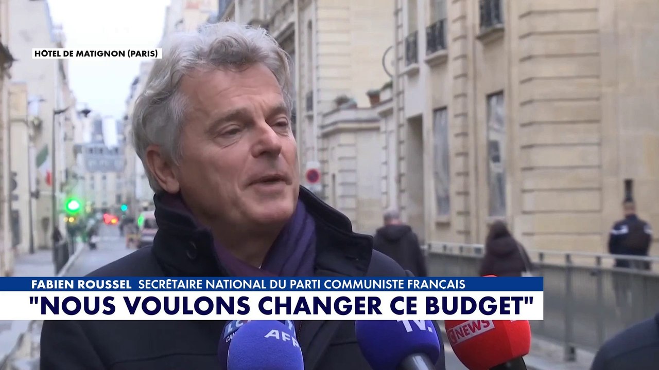 Fabien Roussel : «Nous voulons changer ce budget»