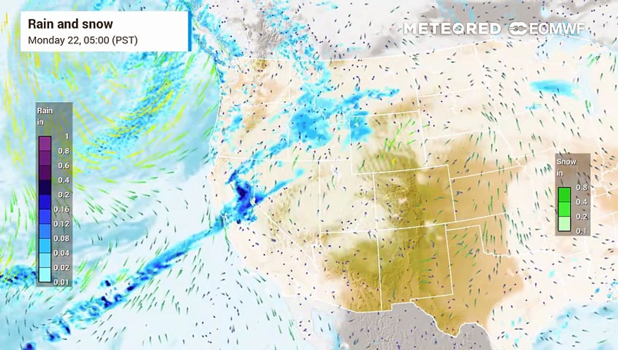 US Weather this Week: Wet in California, Snowy and Icy in the East