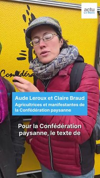 La Confédération paysanne veut faire entendre ses idées concernant l'abattage des troupeaux