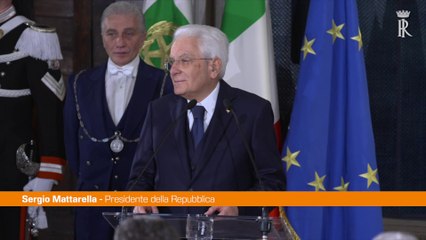 Mattarella "Olimpiadi di Milano-Cortina sono una vetrina per l'Italia"