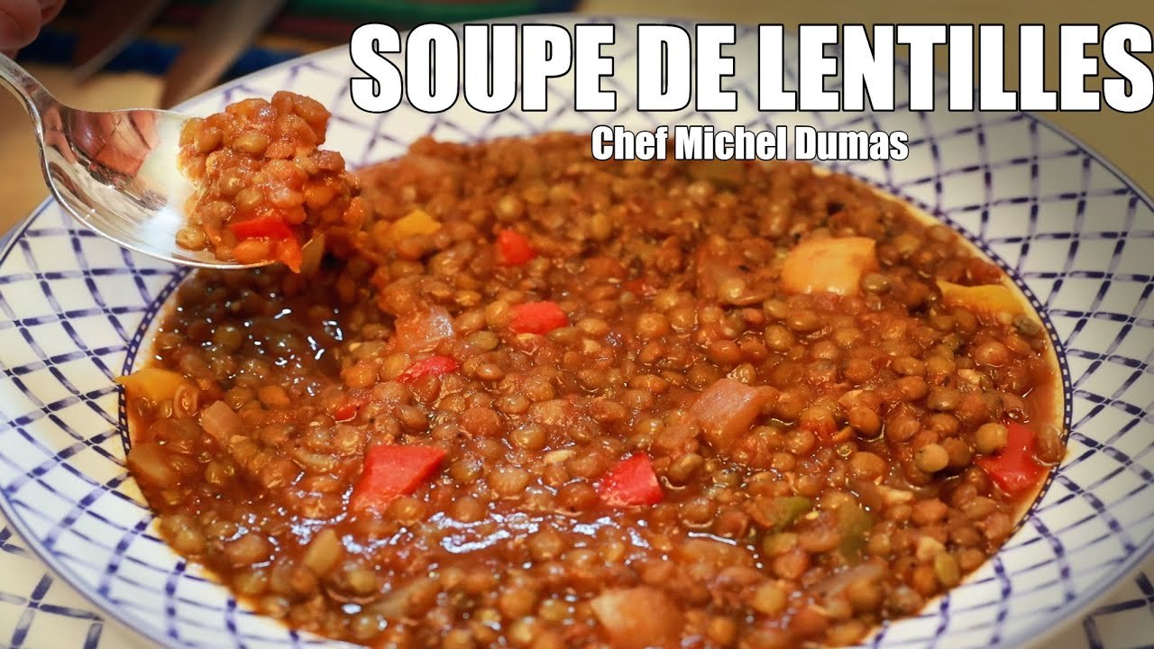 Recette express : soupe de lentilles d’hiver !