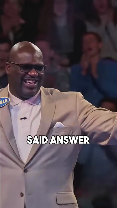 Shaq Sends Steve Harvey on a BBQ Rant on Celebrity Family Feud
