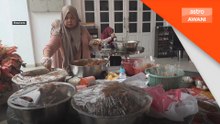 2.5 tan rendang daging dimasak untuk mangsa banjir
