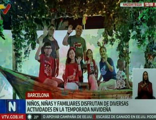 Anzoátegui | Familias venezolanas disfrutan en paz de las tradiciones de la época decembrina