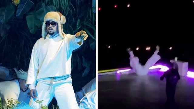 Bad Bunny sufre caída en el último concierto de su gira por la Ciudad de México