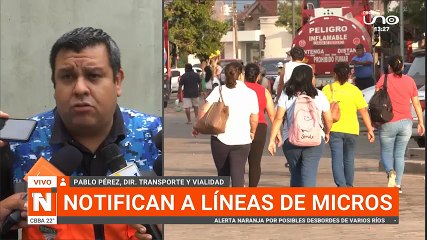 NOTIFICACIÓN A LAS LÍNEAS DE MICROS