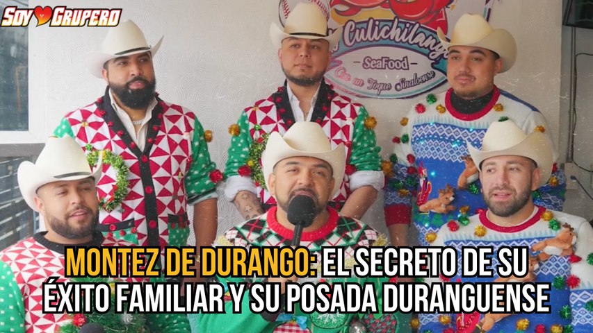¡Navidad al estilo Duranguense!  Montez de Durango nos presenta 