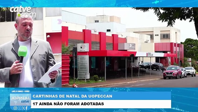 17 cartinhas de Natal ainda estão disponíveis para adoção na Uopeccan