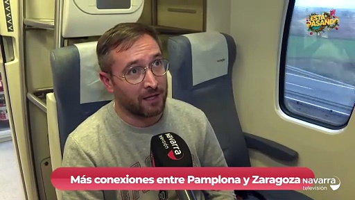 Renfe refuerza las conexiones entre Pamplona y Zaragoza