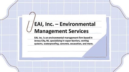 EAI, Inc. - A Partner for Long-Term Stability