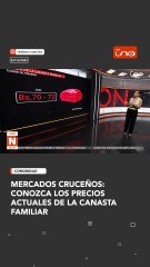 Mercados cruceños: conozca los precios actuales de la canasta  familiar