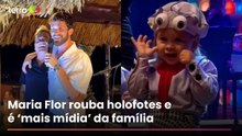 João Guilherme e Leonardo elegem Maria Flor como a ‘mais famosa' da família