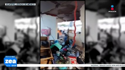 Explosión por acumulación de gas en Ecatepec deja a un hombre herido