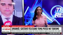 Gustavo Feliciano assume Ministério do Turismo nesta terça (23) | TEMPO REAL