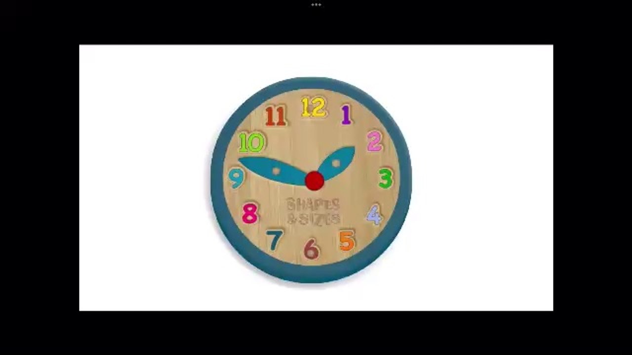 SHAPES & SIZES ep 53 6 12 MINUTE HAND HOUR HAND