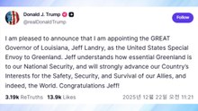 트럼프, 그린란드 특사 임명...덴마크 "영토 존중해야" / YTN
