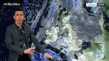 Met Office Monday Evening Weather Forecast 22/12/25
