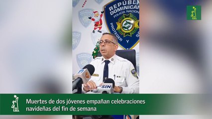 Muertes de dos jóvenes empañan celebraciones navideñas del fin de semana_1