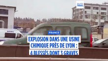 Lyon : feu maîtrisé après une explosion sur un site chimique, confinement levé pour les riverains