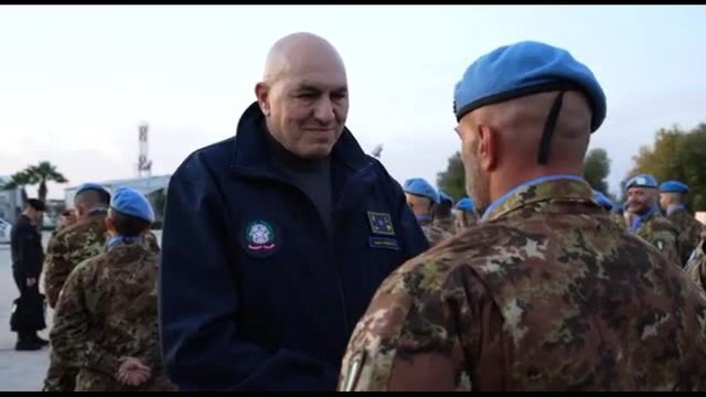 Crosetto in Libano: militari italiani eccellenza riconosciuta
