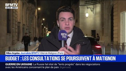 Marschall Truchot : Budget, les consultations se poursuivent à Matignon – 22/12