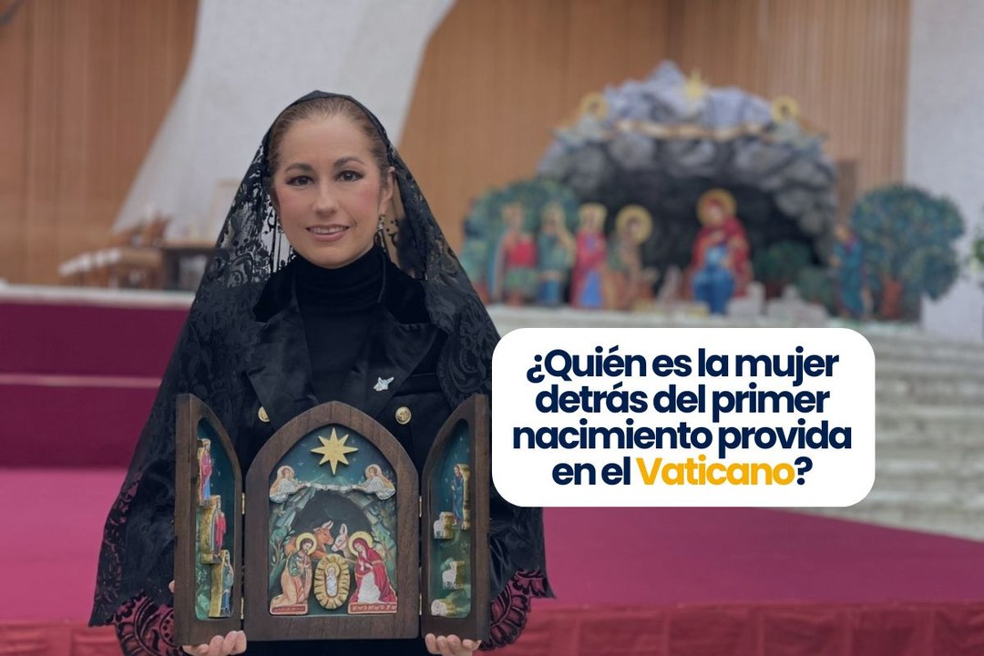 ¿Quién es la mujer detrás del primer nacimiento provida en el Vaticano?