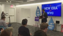 Zohran Mamdani addresses NYC cost of living, antisemitism, and DCWP pick | FULL SPEECH