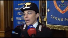 Sci, Federica Brignone giura come maresciallo dei Carabinieri