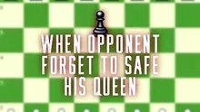 😱 When "OPPONENT" Forget to Save his Queen!