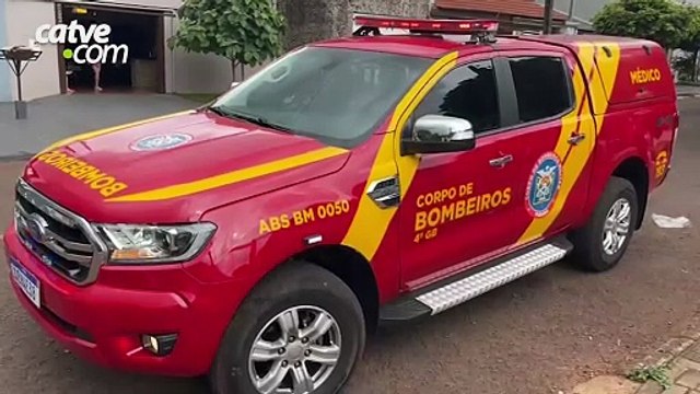 Idosa sofre queda após crise convulsiva em Cascavel