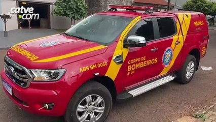Idosa sofre queda após crise convulsiva em Cascavel