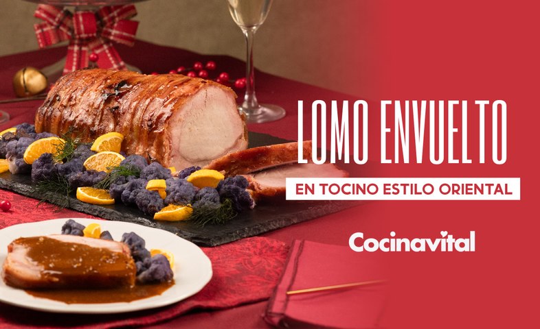 Lomo envuelto en tocino estilo oriental-Corralito -