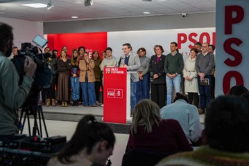 Gallardo anuncia que una gestora se hará cargo del PSOE extremeño hasta el próximo congreso
