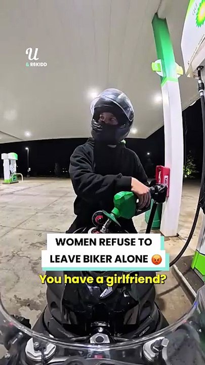 She refused to take no for an answer... 😡
