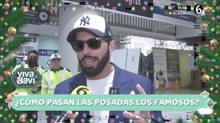 Famosos revelan cómo celebrarán las posadas