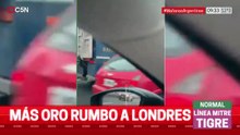 El video del camión trasladando los lingotes de oro