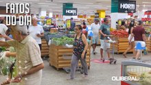 Supermercados de Belém recebem movimento intenso às vésperas do Natal