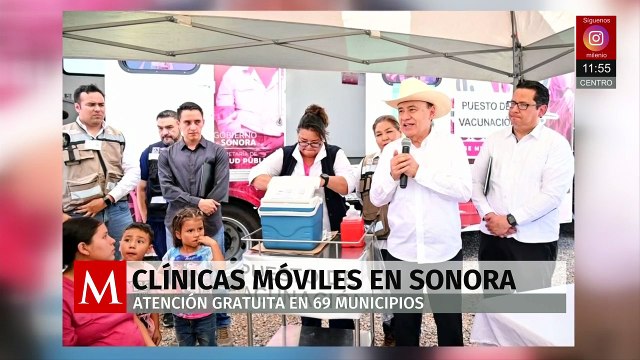 Clínicas móviles fortalecen la salud en comunidades rurales de Sonora