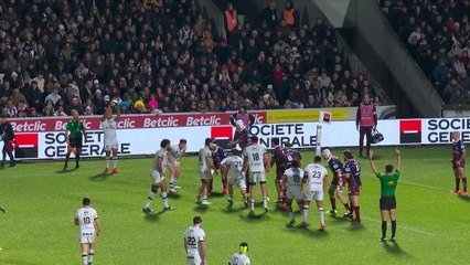 TOP 14 - Essai de Brian ALAINU'UESE (RCT) - Union Bordeaux-Bègles - RC Toulon